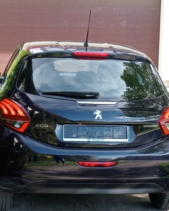 Peugeot 208 cena 24900 przebieg: 139000, rok produkcji 2015 z Limanowa małe 277